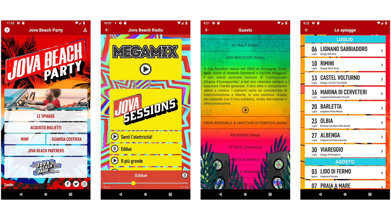 Jova Beach Party Screenshots APP
